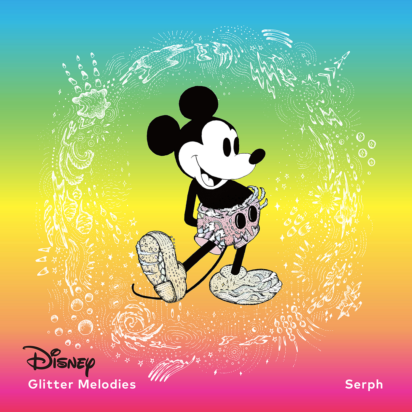 Serphのディズニー カバー アルバム Disney Glitter Melodies 9 16に発売決定 News Ai Kohno Illustration 河野愛