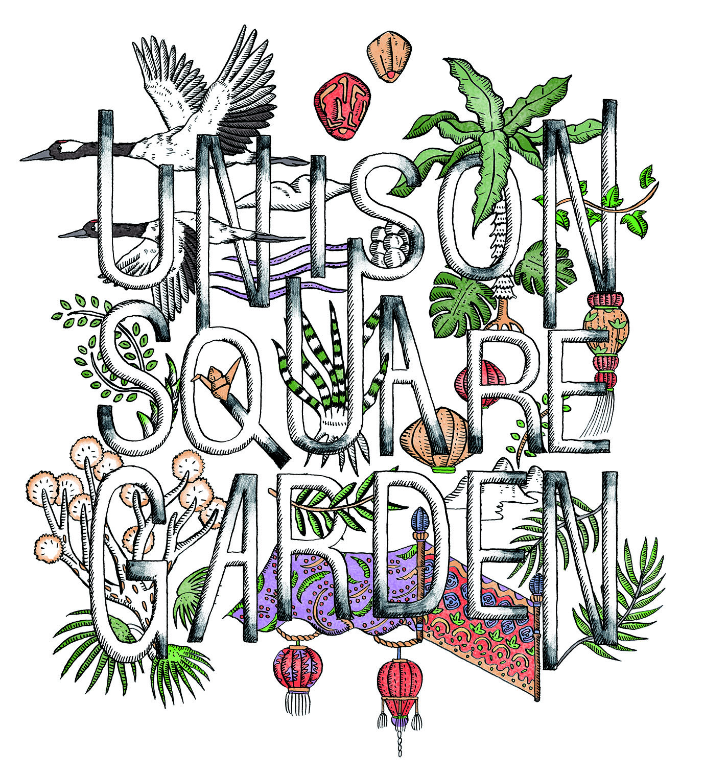 Unison Square Garden 19 Spring Goodsのアートワークを担当しました News Ai Kohno Illustration 河野愛